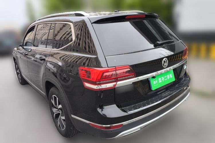 Used Volkswagen Teramont 2020 330TSI Two-Wheel-Drive Luxury Edition China VI Standard Rear Left 45 Deg