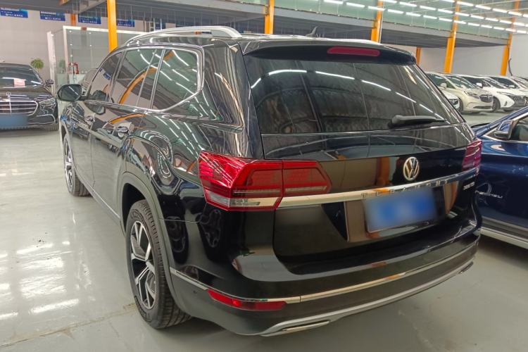 Used Volkswagen Teramont 2020 380TSI Four-Wheel Drive Luxury Version China VI Standard Rear Left 45 Deg