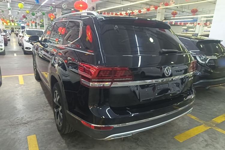 Used Volkswagen Teramont 2020 330TSI Two-Wheel-Drive Luxury Edition China VI Standard Rear Left 45 Deg