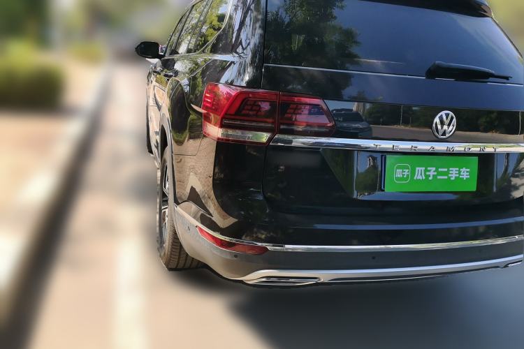 Used Volkswagen Teramont 2020 380TSI Four-Wheel Drive Luxury Version China VI Standard Rear Left 45 Deg