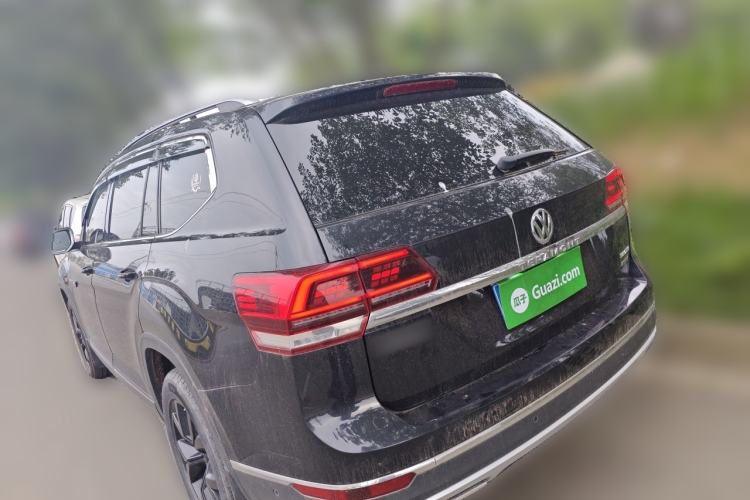 Used Volkswagen Teramont 2020 Revised Version 380TSI Four-Wheel Drive Luxury Edition Rear Left 45 Deg