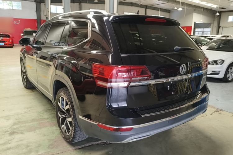 Used Volkswagen Teramont 2020 330TSI Two-Wheel-Drive Luxury Edition China VI Standard Rear Left 45 Deg
