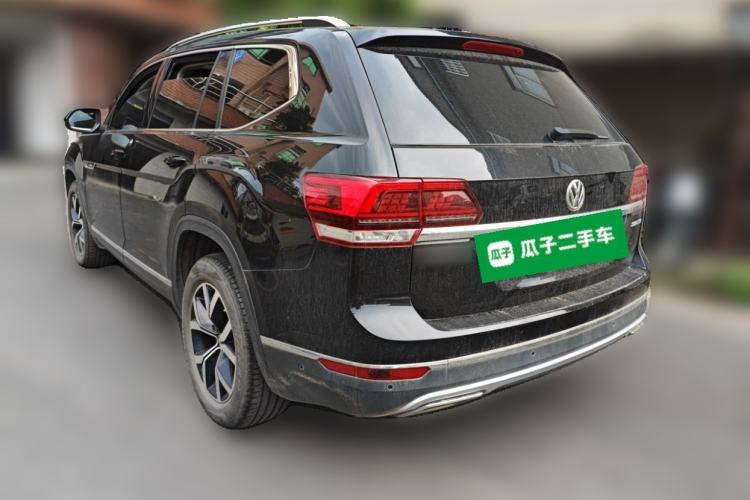 Used Volkswagen Teramont 2020 Revised Version 380TSI Four-Wheel Drive Luxury Edition Rear Left 45 Deg