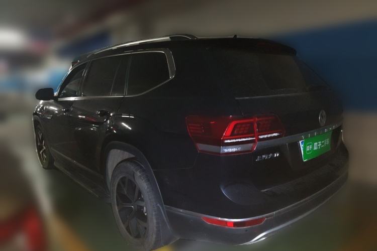 Used Volkswagen Teramont 2020 330TSI Two-Wheel-Drive Luxury Edition China VI Standard Rear Left 45 Deg