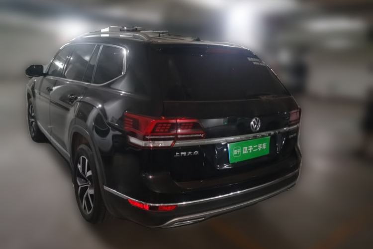 Used Volkswagen Teramont 2020 Revised Version 330TSI Two-Wheel Drive Luxury Edition Rear Left 45 Deg