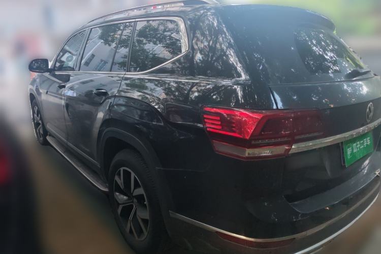 Used Volkswagen Teramont 2020 330TSI Two-Wheel-Drive Luxury Edition China VI Standard Rear Left 45 Deg