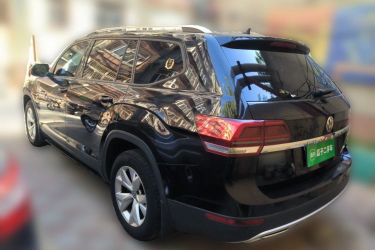 Used Volkswagen Teramont 2020 380TSI Four-Wheel Drive Comfort Edition China VI Standard Rear Left 45 Deg