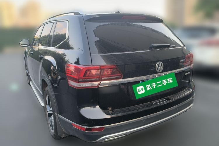 Used Volkswagen Teramont 2020 380TSI Four-Wheel Drive Luxury Version China VI Standard Rear Left 45 Deg