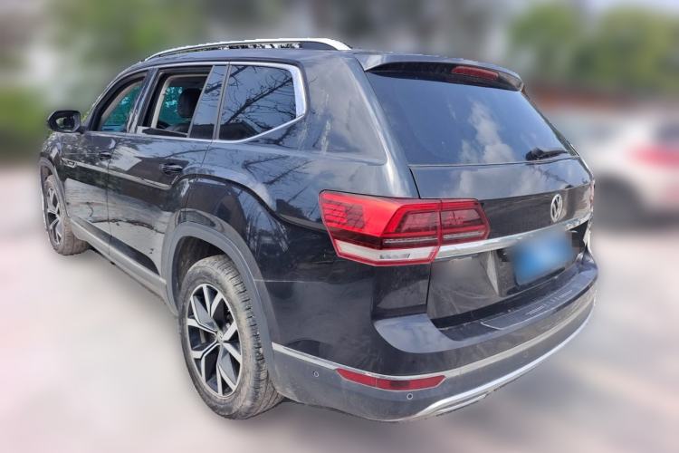 Used Volkswagen Teramont 2020 380TSI Four-Wheel Drive Luxury Version China VI Standard Rear Left 45 Deg