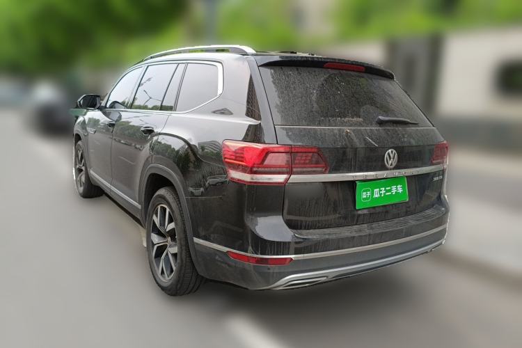 Used Volkswagen Teramont 2020 380TSI Four-Wheel Drive Luxury Version China VI Standard Rear Left 45 Deg