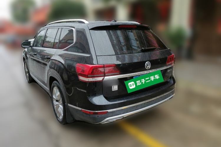 Used Volkswagen Teramont 2020 Revised Version 380TSI Four-Wheel Drive Flagship Edition Rear Left 45 Deg