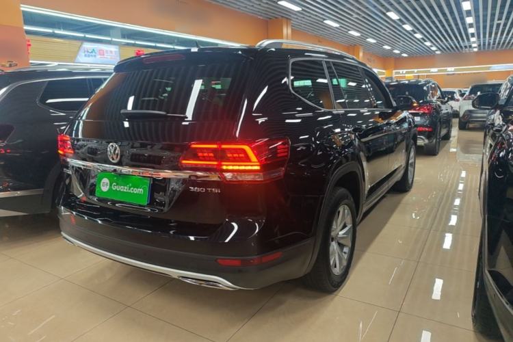 Used Volkswagen Teramont 2020 Revised Version 380TSI Four-Wheel Drive Comfort Edition Rear Right 45 Deg