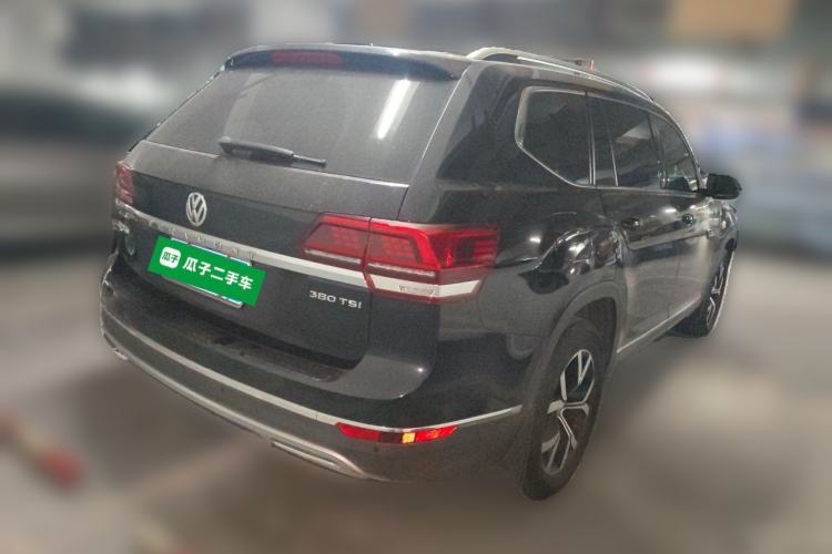 Used Volkswagen Teramont 2020 Revised Version 380TSI Four-Wheel Drive Luxury Edition Rear Right 45 Deg