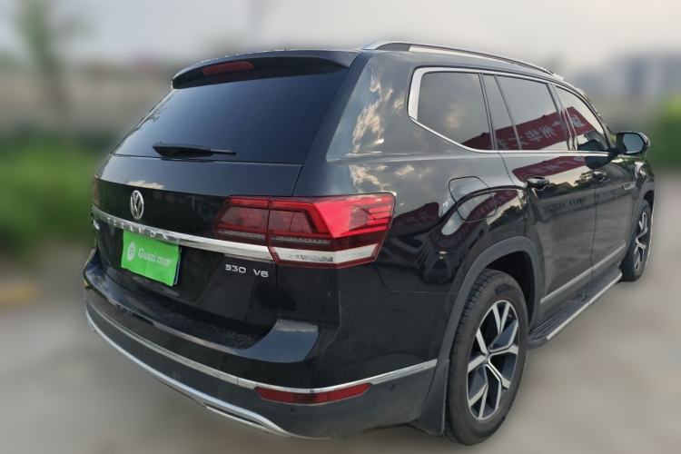 Used Volkswagen Teramont 2020 330TSI Two-Wheel-Drive Luxury Edition China VI Standard Rear Right 45 Deg