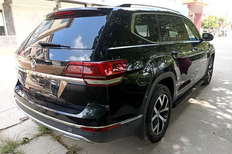 Used Volkswagen Teramont 2020 Revised Version 330TSI Two-Wheel Drive Luxury Edition Rear Right 45 Deg