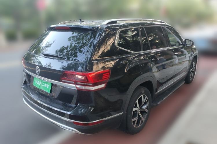 Used Volkswagen Teramont 2020 380TSI Four-Wheel Drive Luxury Version China VI Standard Rear Right 45 Deg