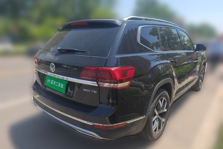 Used Volkswagen Teramont 2020 380TSI Four-Wheel Drive Luxury Version China VI Standard Rear Right 45 Deg