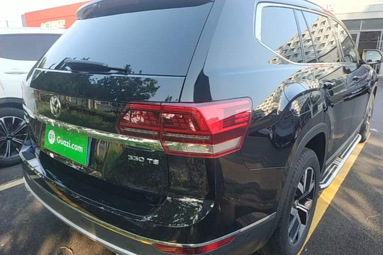 Used Volkswagen Teramont 2020 330TSI Two-Wheel-Drive Luxury Edition China VI Standard Rear Right 45 Deg