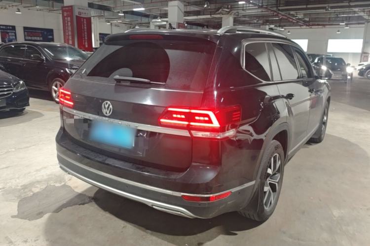 Used Volkswagen Teramont 2020 380TSI Four-Wheel Drive Luxury Version China VI Standard Rear Right 45 Deg