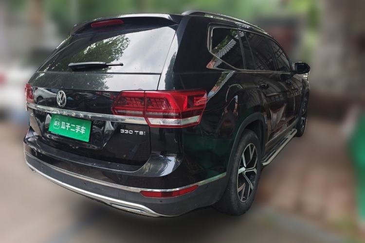 Used Volkswagen Teramont 2020 Revised Version 330TSI Two-Wheel Drive Luxury Edition Rear Right 45 Deg