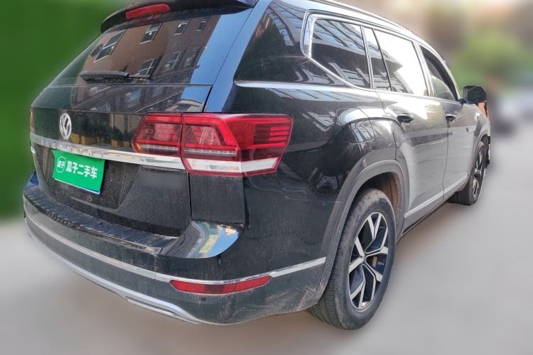 Used Volkswagen Teramont 2020 380TSI Four-Wheel Drive Luxury Version China VI Standard Rear Right 45 Deg