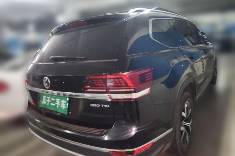 Used Volkswagen Teramont 2020 380TSI Four-Wheel Drive Luxury Version China VI Standard Rear Right 45 Deg