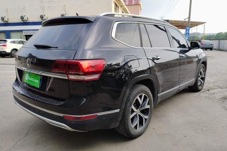 Used Volkswagen Teramont 2020 380TSI Four-Wheel Drive Luxury Version China VI Standard Rear Right 45 Deg