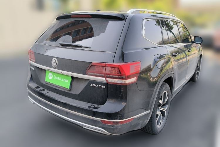 Used Volkswagen Teramont 2020 380TSI Four-Wheel Drive Luxury Version China VI Standard Rear Right 45 Deg