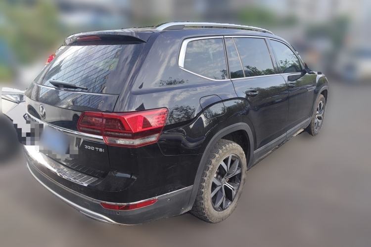 Used Volkswagen Teramont 2020 Revised Version 330TSI Two-Wheel Drive Luxury Edition Rear Right 45 Deg