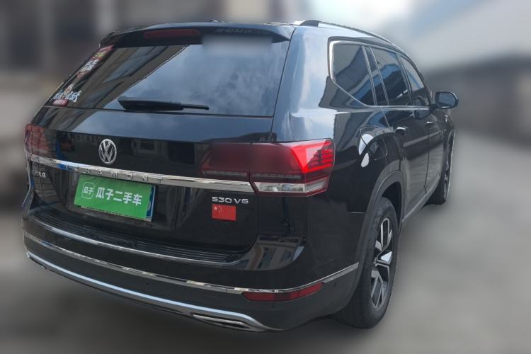 Used Volkswagen Teramont 2020 380TSI Four-Wheel Drive Luxury Version China VI Standard Rear Right 45 Deg