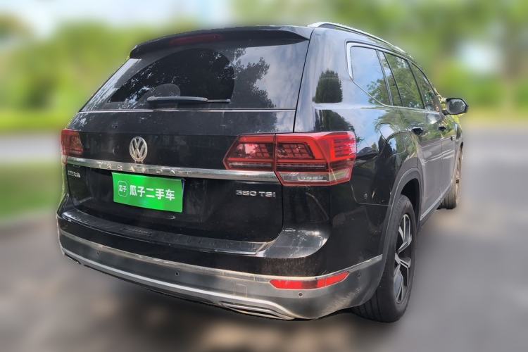 Used Volkswagen Teramont 2020 380TSI Four-Wheel Drive Luxury Version China VI Standard Rear Right 45 Deg