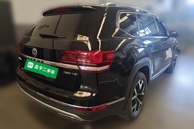 Used Volkswagen Teramont 2020 380TSI Four-Wheel Drive Luxury Version China VI Standard Rear Right 45 Deg