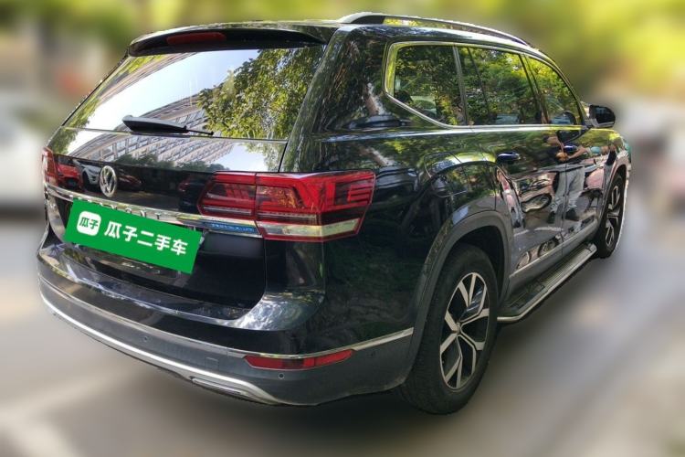 Used Volkswagen Teramont 2020 380TSI Four-Wheel Drive Luxury Version China VI Standard Rear Right 45 Deg