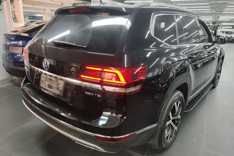 Used Volkswagen Teramont 2020 380TSI Four-Wheel Drive Luxury Version China VI Standard Rear Right 45 Deg