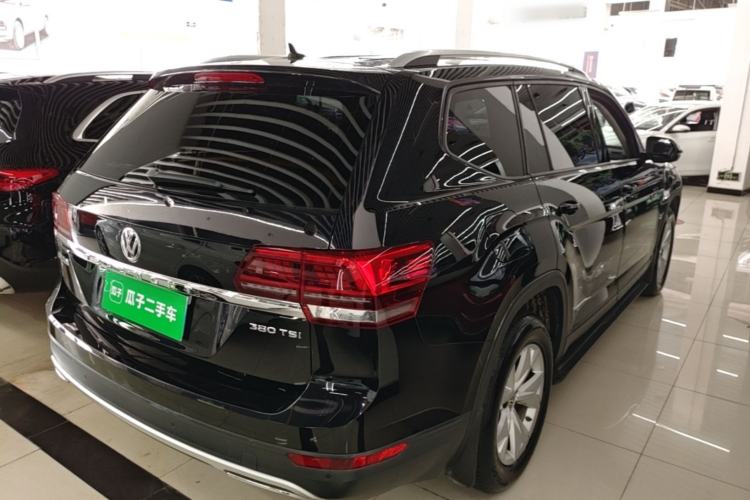 Used Volkswagen Teramont 2020 Revised Version 380TSI Four-Wheel Drive Comfort Edition Rear Right 45 Deg
