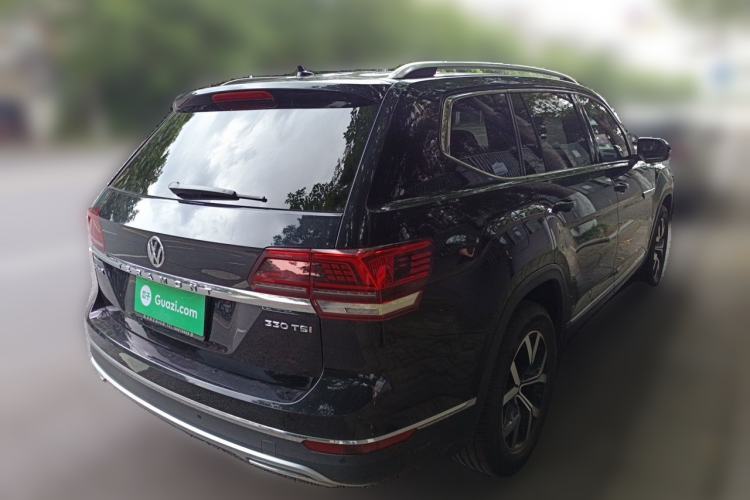 Used Volkswagen Teramont 2020 330TSI Two-Wheel-Drive Luxury Edition China VI Standard Rear Right 45 Deg