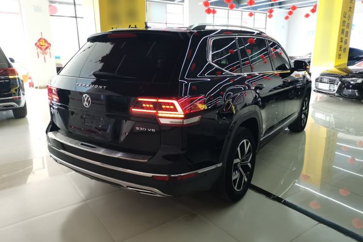 Used Volkswagen Teramont 2020 Revised Version 380TSI Four-Wheel Drive Luxury Edition Rear Right 45 Deg