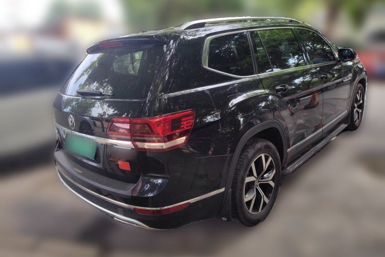 Used Volkswagen Teramont 2020 380TSI Four-Wheel Drive Luxury Version China VI Standard Rear Right 45 Deg