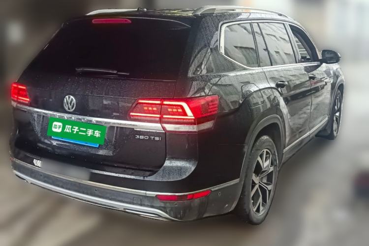 Used Volkswagen Teramont 2020 380TSI Four-Wheel Drive Luxury Version China VI Standard Rear Right 45 Deg