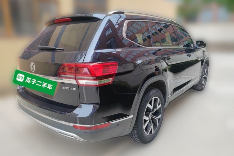 Used Volkswagen Teramont 2020 Revised Version 380TSI Four-Wheel Drive Luxury Edition Rear Right 45 Deg