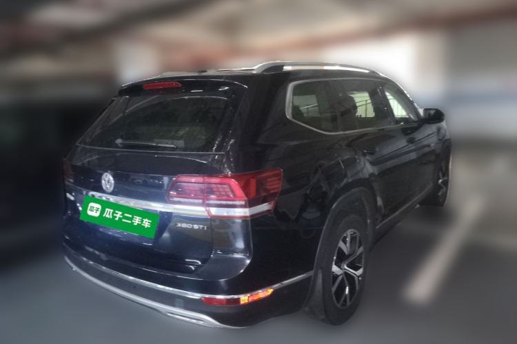 Used Volkswagen Teramont 2020 380TSI Four-Wheel Drive Luxury Version China VI Standard Rear Right 45 Deg