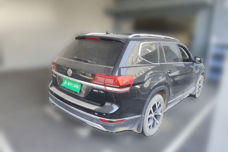 Used Volkswagen Teramont 2020 380TSI Four-Wheel Drive Luxury Version China VI Standard Rear Right 45 Deg