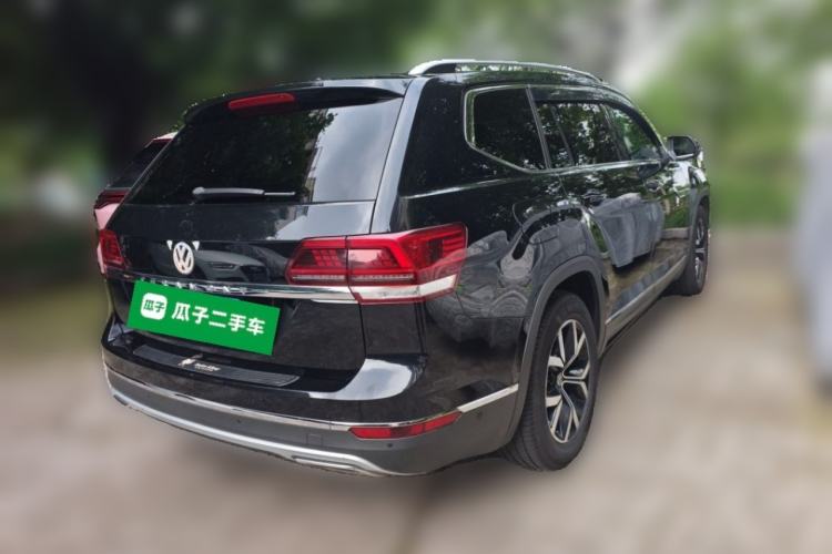 Used Volkswagen Teramont 2020 330TSI Two-Wheel-Drive Luxury Edition China V Standard Rear Right 45 Deg