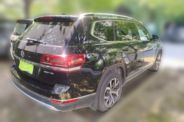 Used Volkswagen Teramont 2020 380TSI Four-Wheel Drive Luxury Version China VI Standard Rear Right 45 Deg