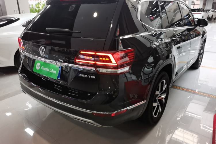 Used Volkswagen Teramont 2020 380TSI Four-Wheel Drive Luxury Version China VI Standard Rear Right 45 Deg