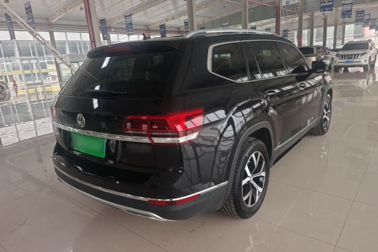 Used Volkswagen Teramont 2020 380TSI Four-Wheel Drive Luxury Version China VI Standard Rear Right 45 Deg