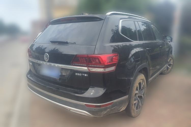 Used Volkswagen Teramont 2020 Revised Version 330TSI Two-Wheel Drive Luxury Edition Rear Right 45 Deg