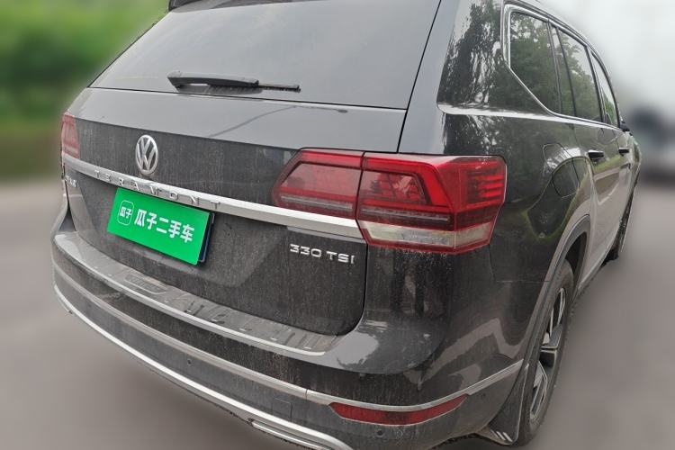 Used Volkswagen Teramont 2020 330TSI Two-Wheel-Drive Luxury Edition China VI Standard Rear Right 45 Deg