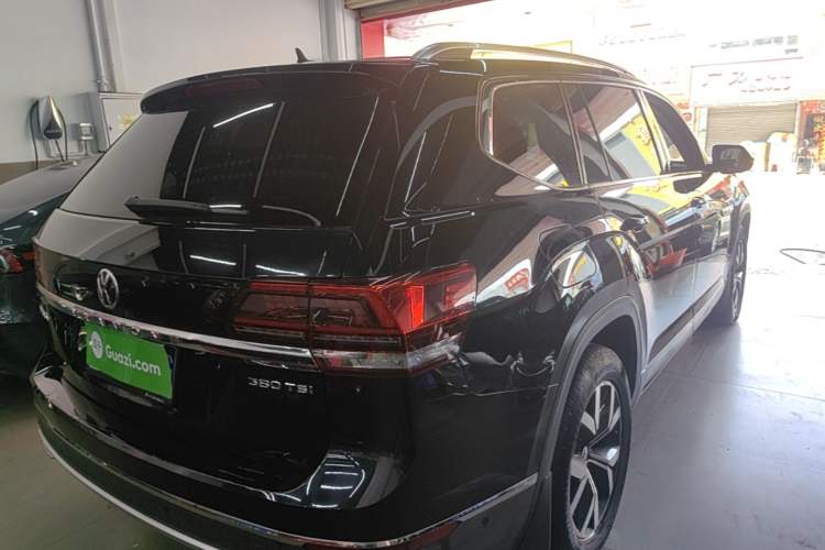 Used Volkswagen Teramont 2020 380TSI Four-Wheel Drive Luxury Version China VI Standard Rear Right 45 Deg