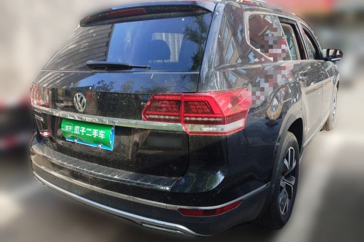 Used Volkswagen Teramont 2020 Revised Version 380TSI Four-Wheel Drive Luxury Edition Rear Right 45 Deg